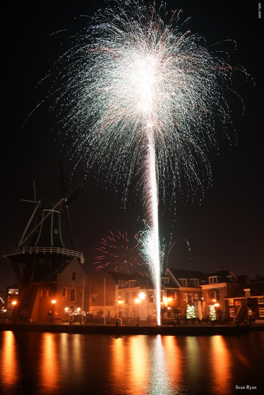 Haarlem Windmill Fireworks - Every Day Photos