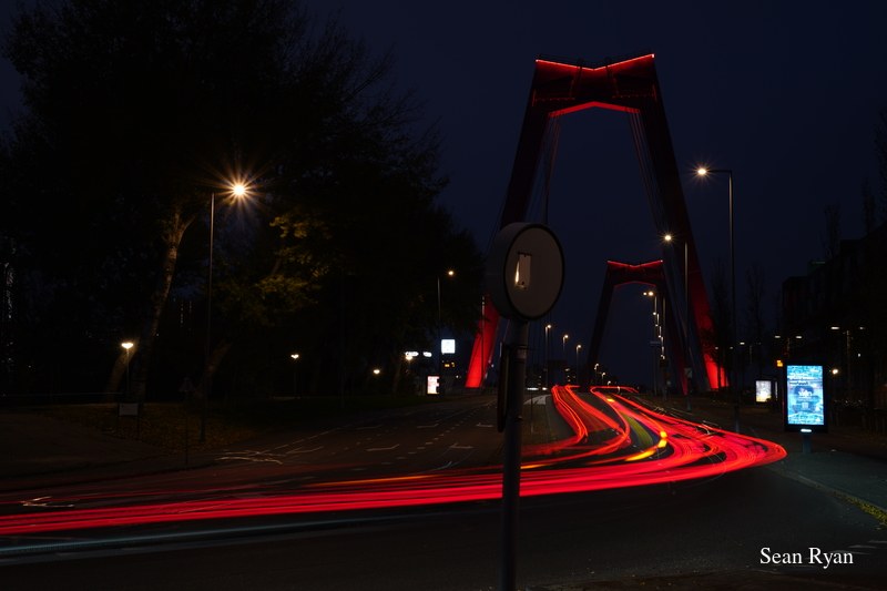 Night Photos At Rotterdam - Highways And The Old Harbour - Every Day Photos