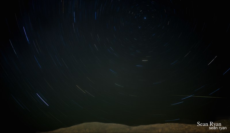 2023-09 - Milky Way And Star Trails At Texel - Netherlands - SA706412.editted.1