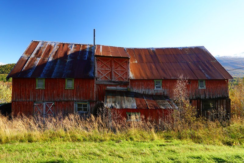 Buildings And Old Sheds Of Norway - RX100060
