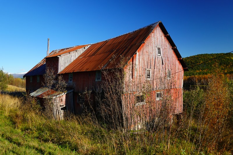 Buildings And Old Sheds Of Norway - RX100061