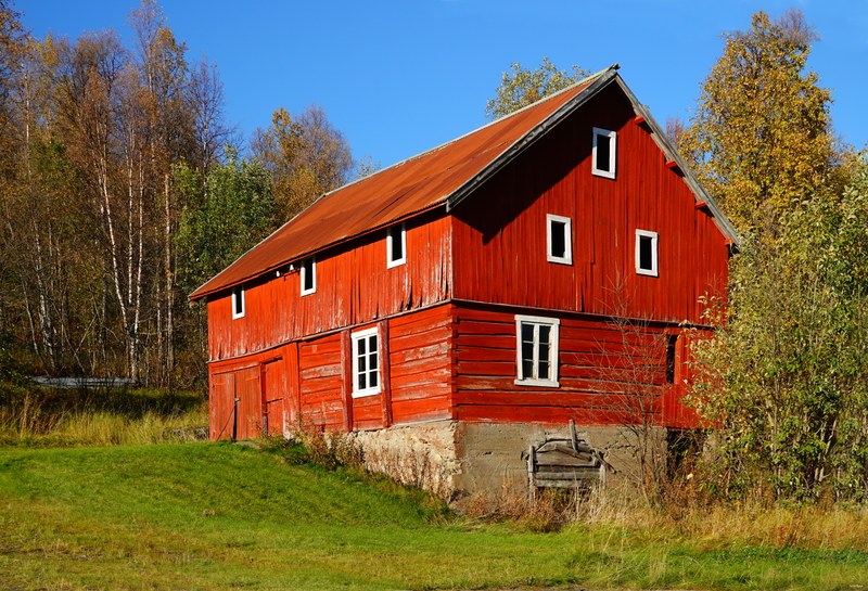 Buildings And Old Sheds Of Norway - RX100072.editted