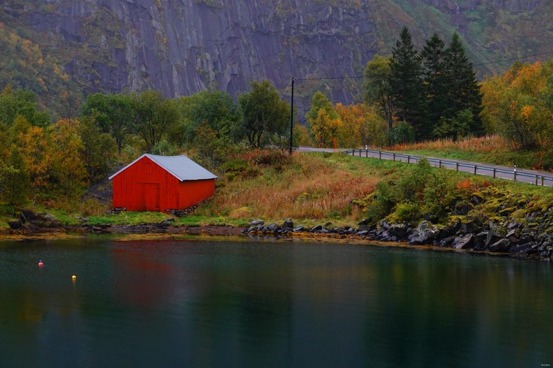 Buildings And Old Sheds Of Norway - RX109388