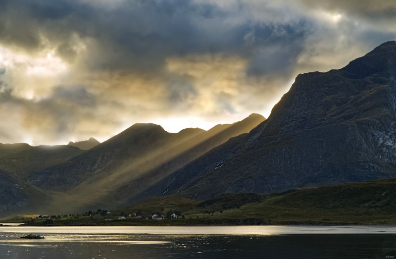 Reine And Moskenes At Lofoten - RX109263.editted