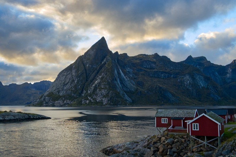 Reine And Moskenes At Lofoten - RX109269.editted