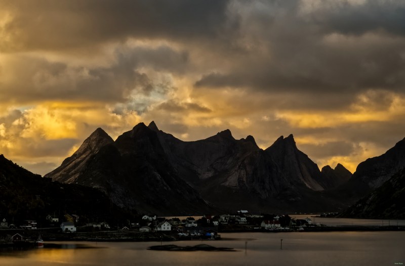 Reine And Moskenes At Lofoten - RX109277.editted