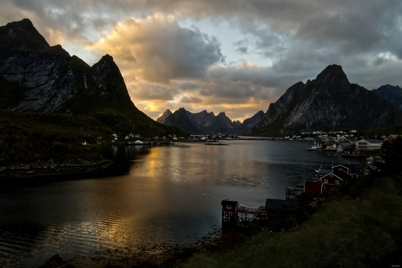 Reine And Moskenes At Lofoten - RX109281.editted