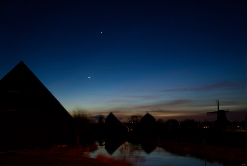 2025-02 - Zaanse Schans Windmills By Sundown - SA707440.editted