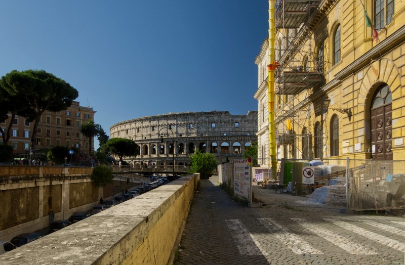 Views From Palatine Hill Including Colosseum - RX101463.editted