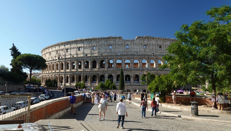 Views From Palatine Hill Including Colosseum - RX101465.editted