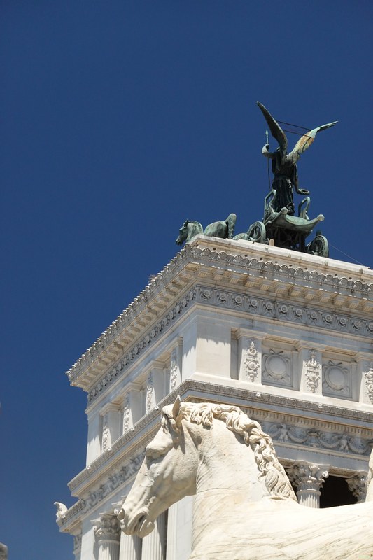 Views Near Colossuem And Temple Of Venus - RX101655.altare_della_patria