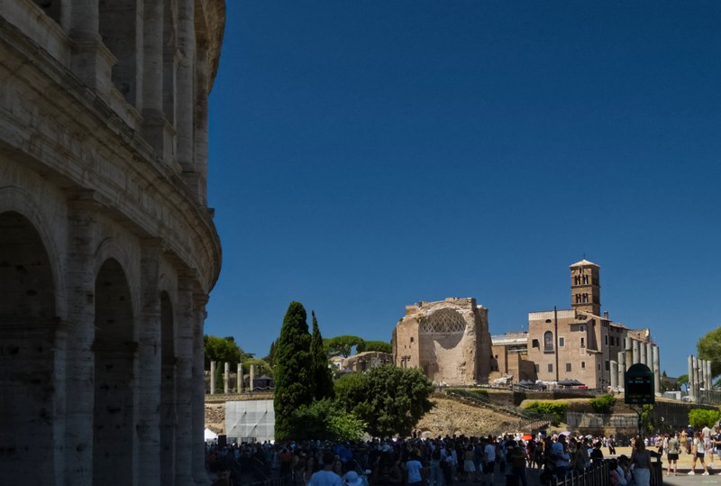 Views Near Colossuem And Temple Of Venus - cover.RX101647.editted