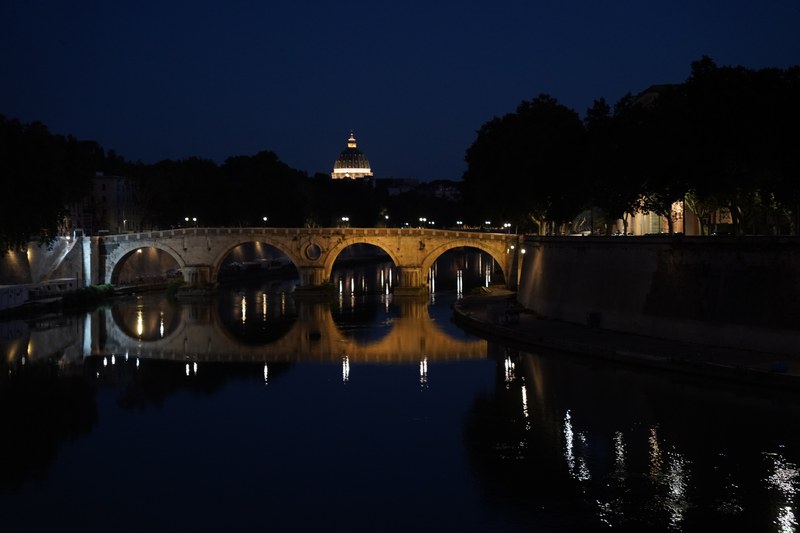 Ponte Sisto From Ponte Garibaldi - SA707781.editted