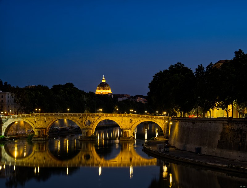 Ponte Sisto From Ponte Garibaldi - SA707784.editted
