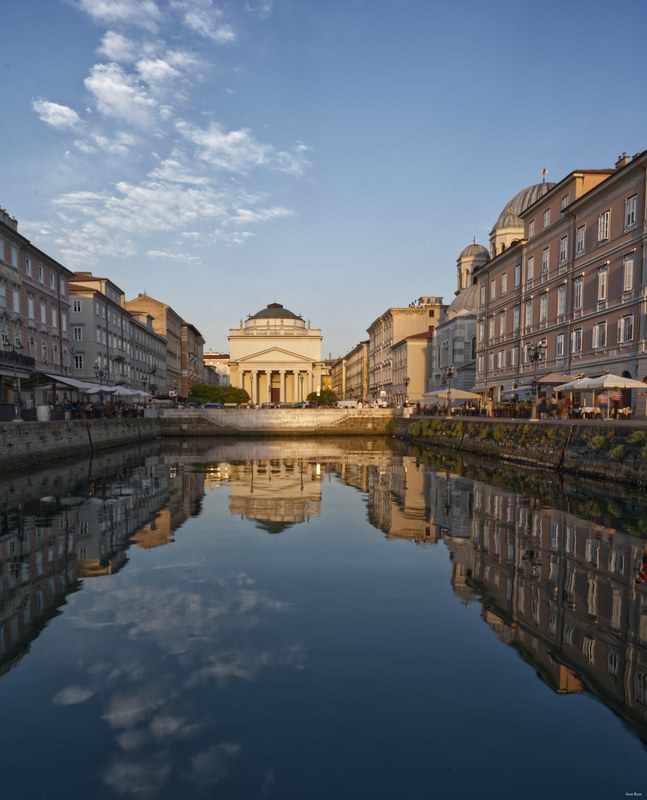 2025-07 - Trieste Grand Canal At Golden Hour - SA707862.editted