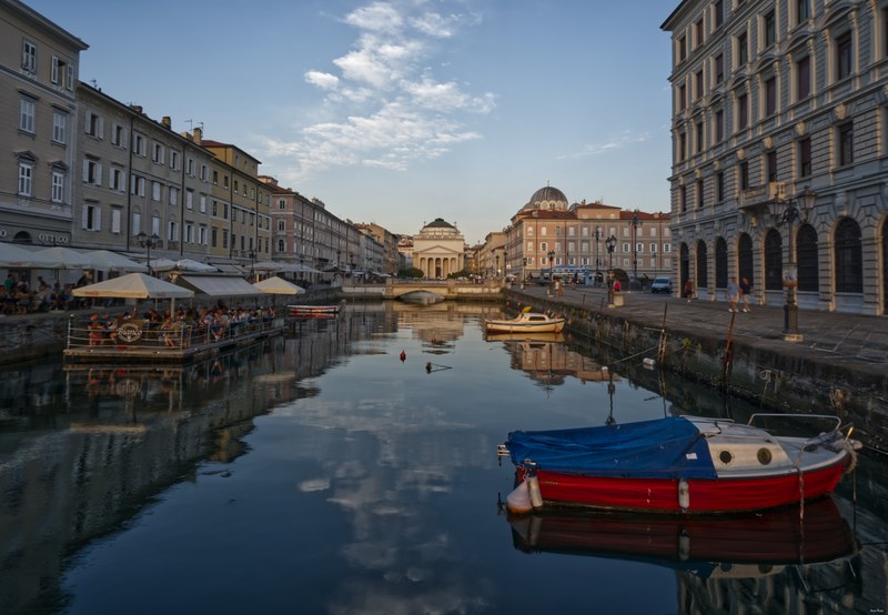 2025-07 - Trieste Grand Canal At Golden Hour - Every Day Photos