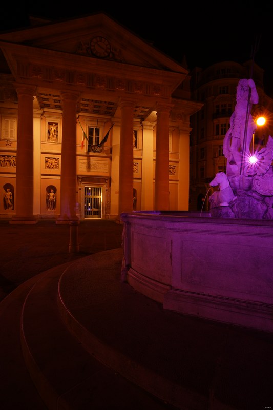 2025-07 - Trieste By Night - Piazza Unità Ditalia And Fountains - Every Day Photos