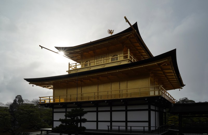 Kyoto - Kinkaku-ji - Golden Pavilion By Morning - SA701393.ok.editted