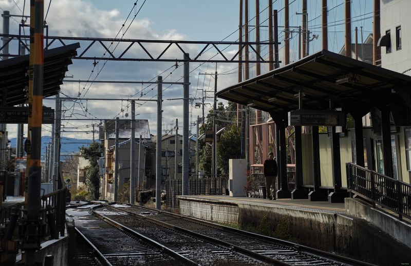 Kyoto - Railway Line With Snow - SA701773.ok.editted