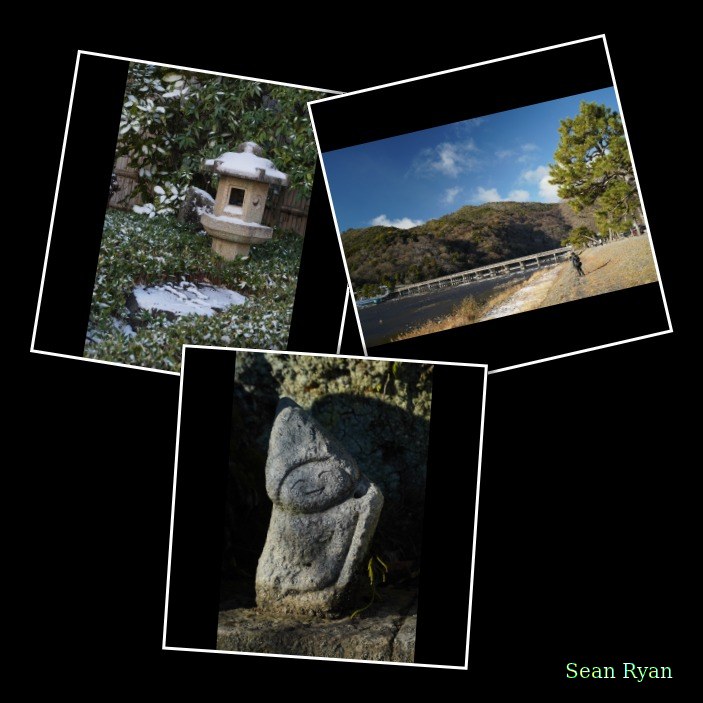 Kyoto - Togetsukyo Bridge And Near Arashiyama With Tiny Happy Buddhist Statues - Every Day Photos