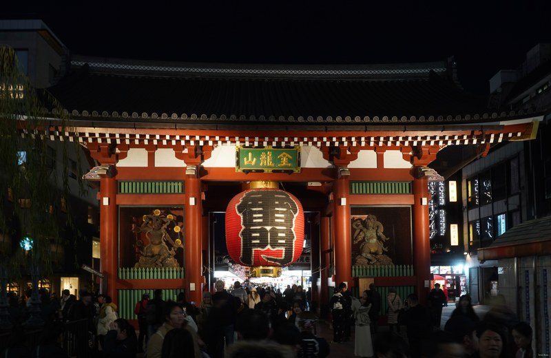Tokyo - Asakusa - Senso-ji Shrine By Night - SA700012.editted