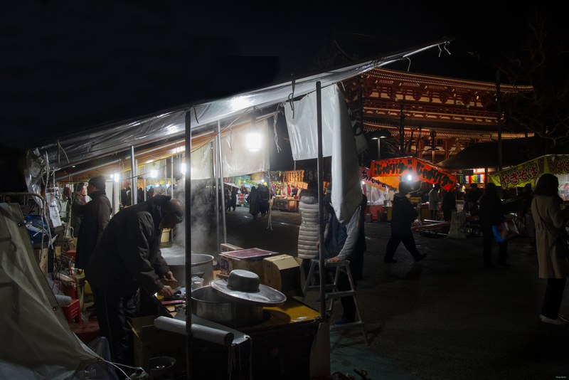 Tokyo - Asakusa - Senso-ji Shrine By Night - SA700094.editted