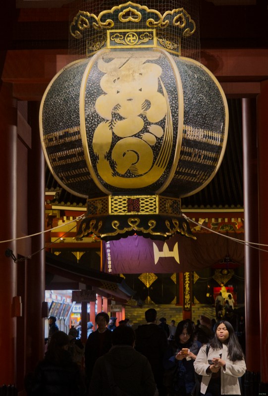 Tokyo - Asakusa - Senso-ji Shrine By Night - SA700184.editted