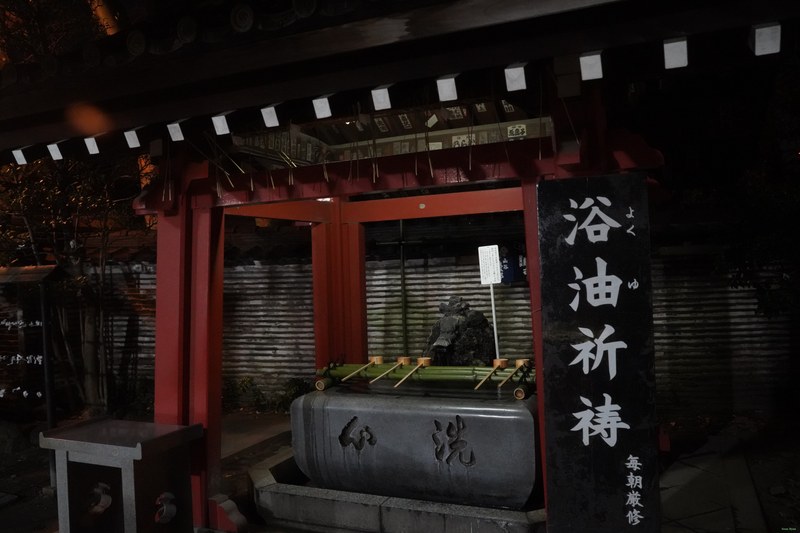 Tokyo - Ishihama Shrine By Night - SA700230.nice