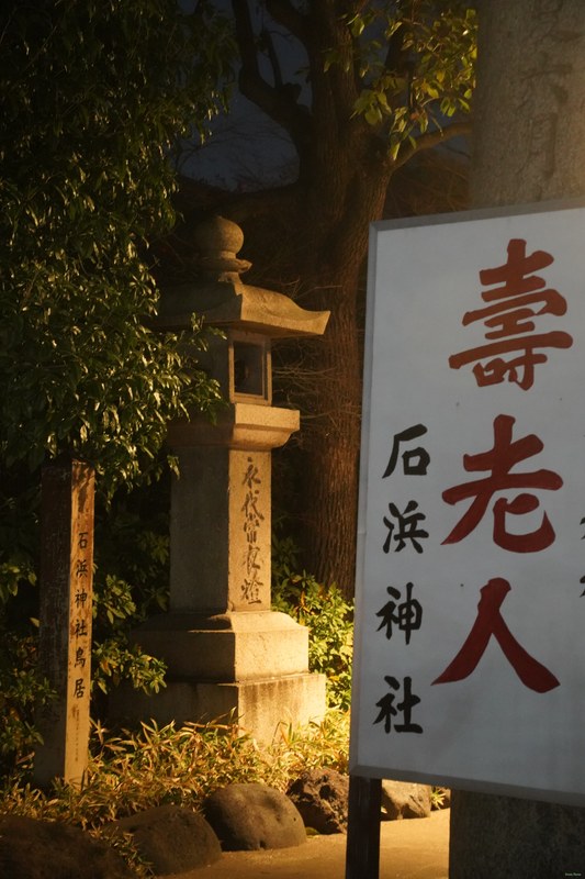 Tokyo - Ishihama Shrine By Night - SA700289.ok