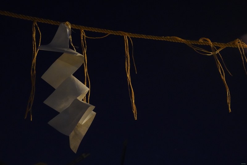 Tokyo - Ishihama Shrine By Night - SA700304.ok