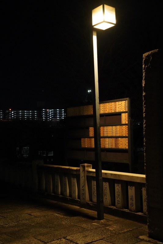 Tokyo - Ishihama Shrine By Night - SA700311.nice