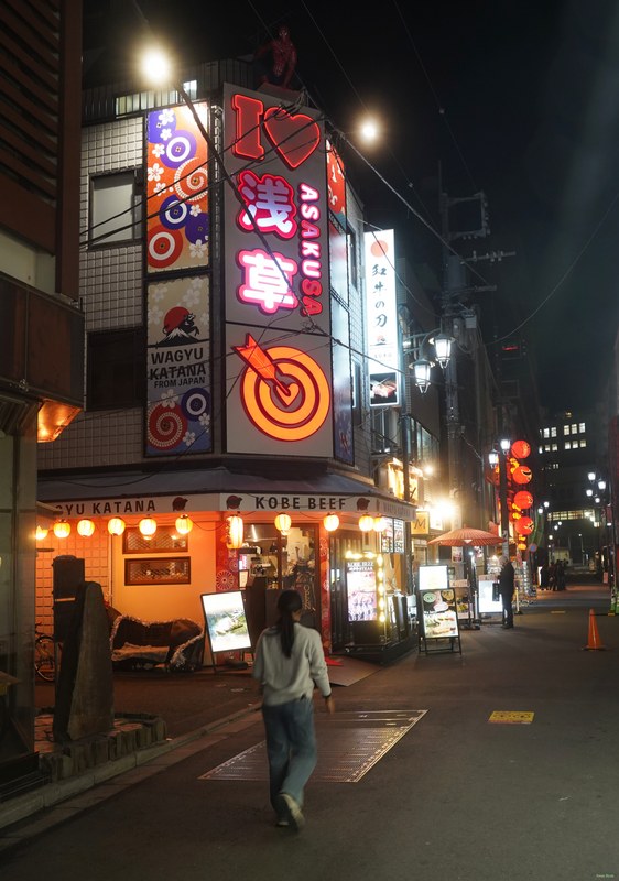 Tokyo - Shinjuku Streets By Night - SA700057.ok.editted