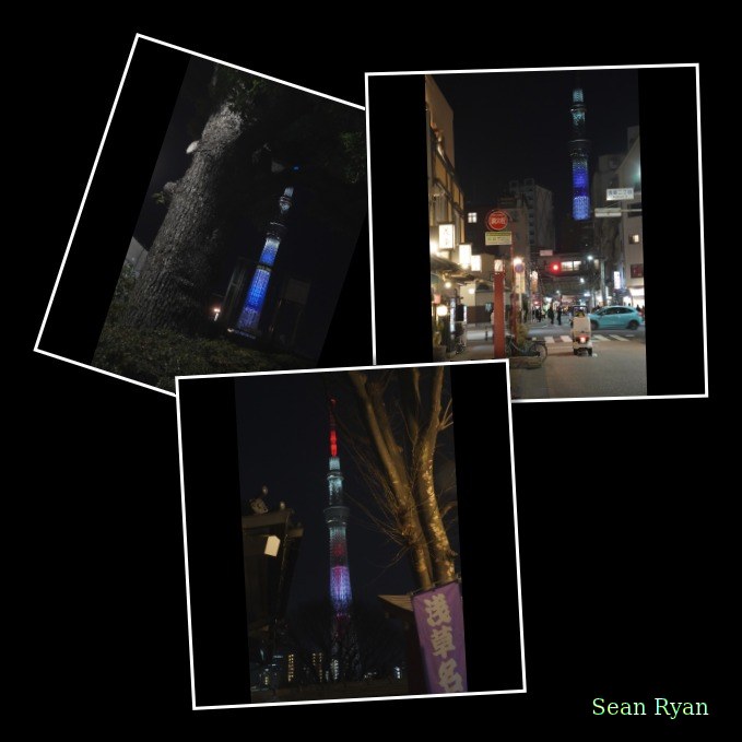 Tokyo - Skytree Across The Samura River By Night - Every Day Photos