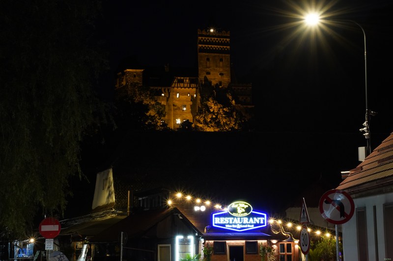 Transylvania - Bran Castle By Night - SA709614.ok