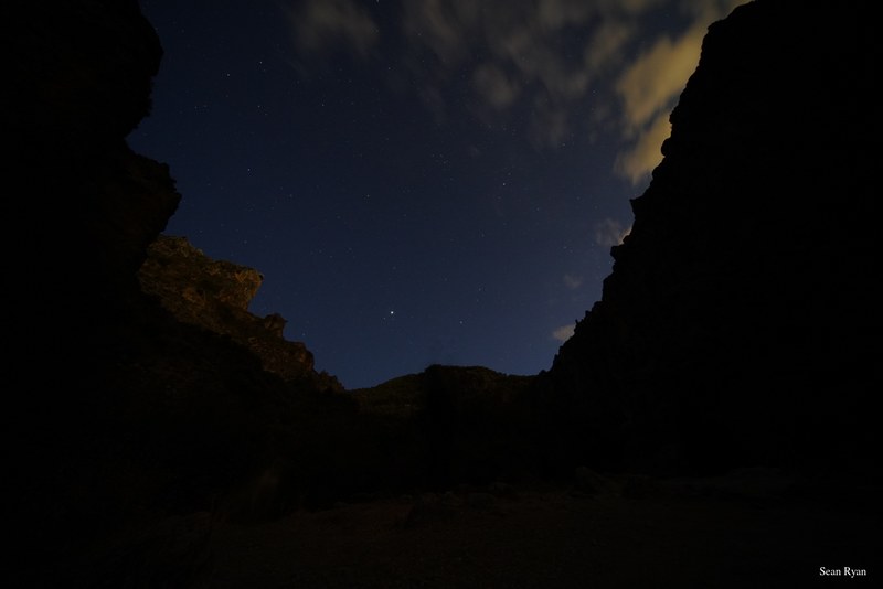 Night Skies Of The Sierra Nevada Mountains - Spain - SA704974.stars_.good_.editted